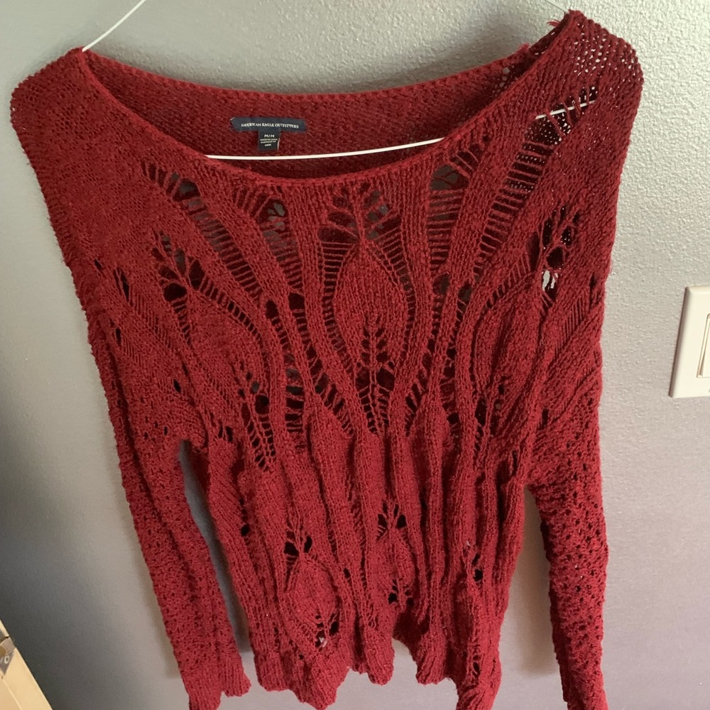 american eagle knit sweater